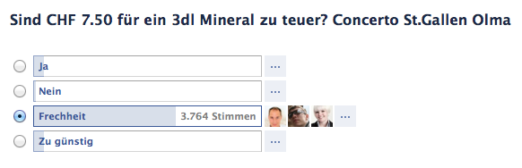 Umfrage Bierpreis Olma Concerto Umfrage Bierpreis Olma Concerto